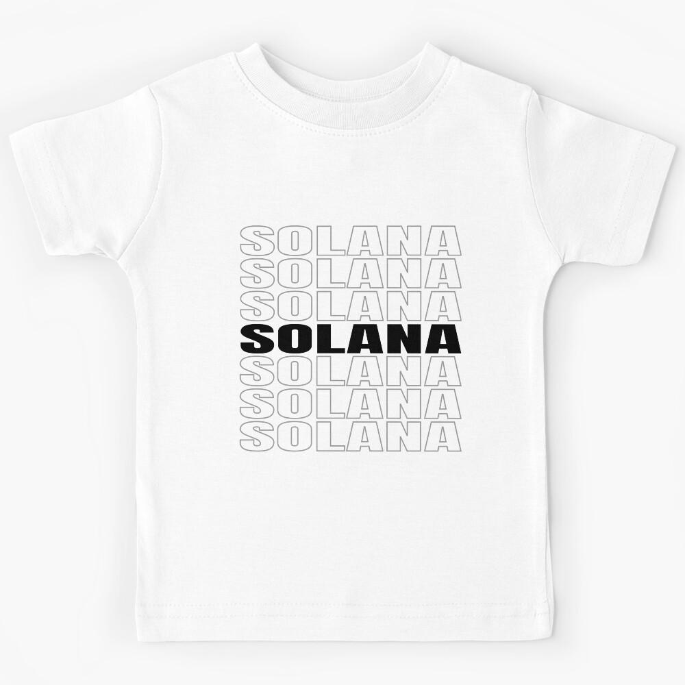 Solana - solana nft - solana coin - solana crypto Kids T-Shirt 100