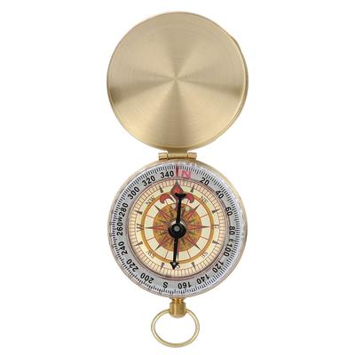 Outdoor Camping Portable Waterproof Metal Mini Pocket Luminous Compass
