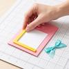 5/7pcs Color-coded Paper Crafting Alignment Guides Paper Positioning Rulers Set  Card Making