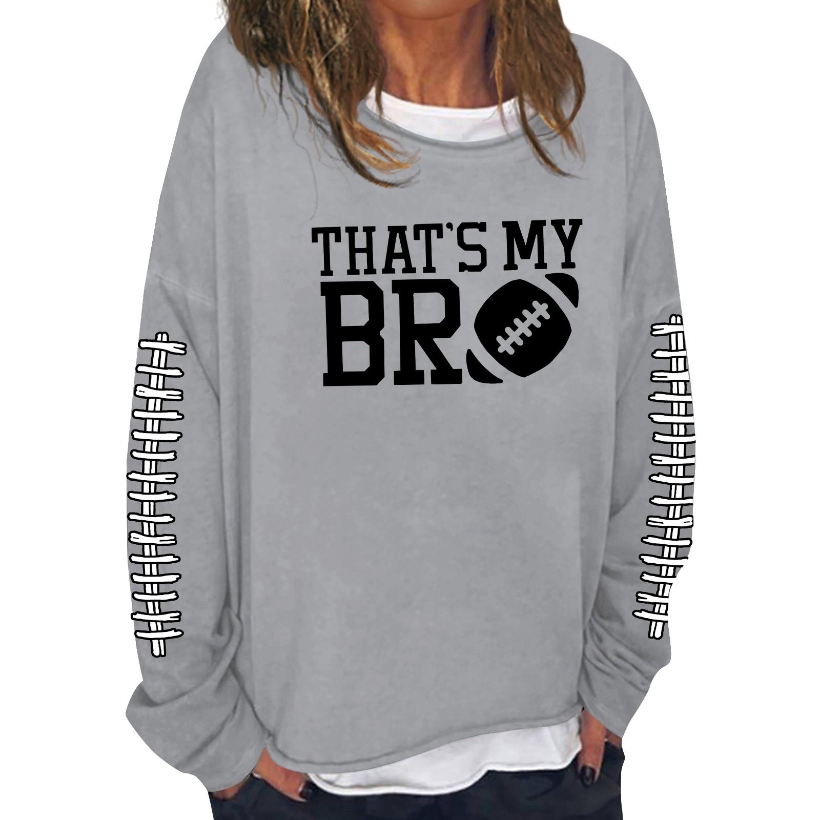 

Женская модная повседневная толстовка с длинным рукавом и круглым вырезом с принтом L