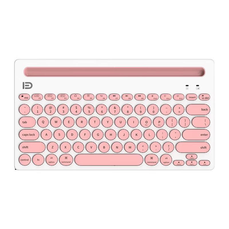 Fude EK3381t Dual-Mode Wireless Keyboard with Integrated Stand