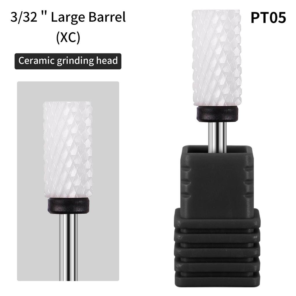 Ceramic Nail Grinding Head - Cuticle Remover & Polisher for Nail Art Tools