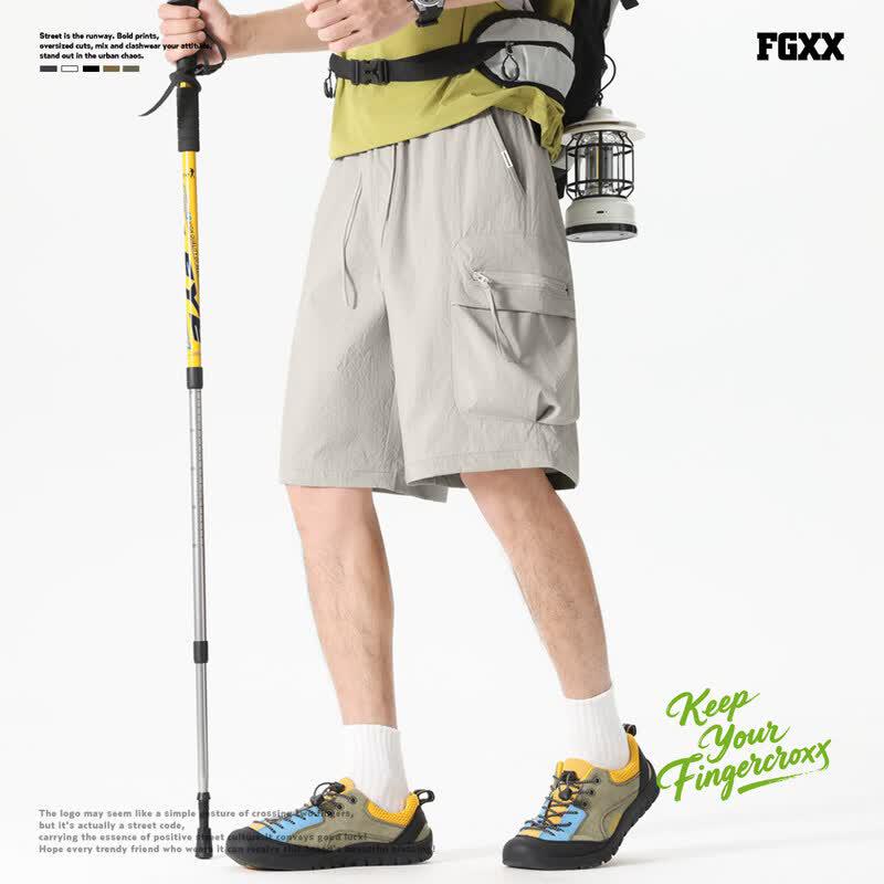 Fingercroxx IT Men's Summer Cargo Shorts