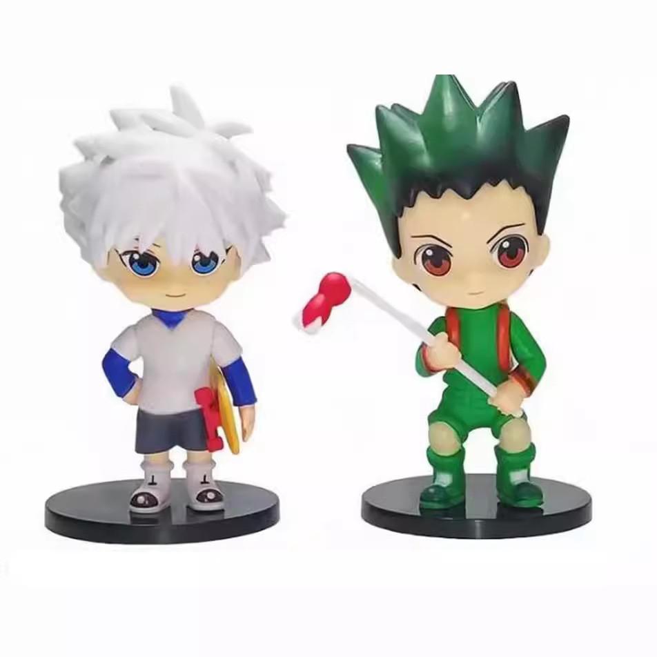 Amazing Hunter X Hunter Character Figures Set Featuring Gon Killua Kurapika Hisoka High Quality Toys