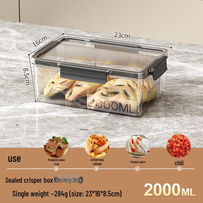 Yiceng Stackable Refrigerator Food Storage Container
