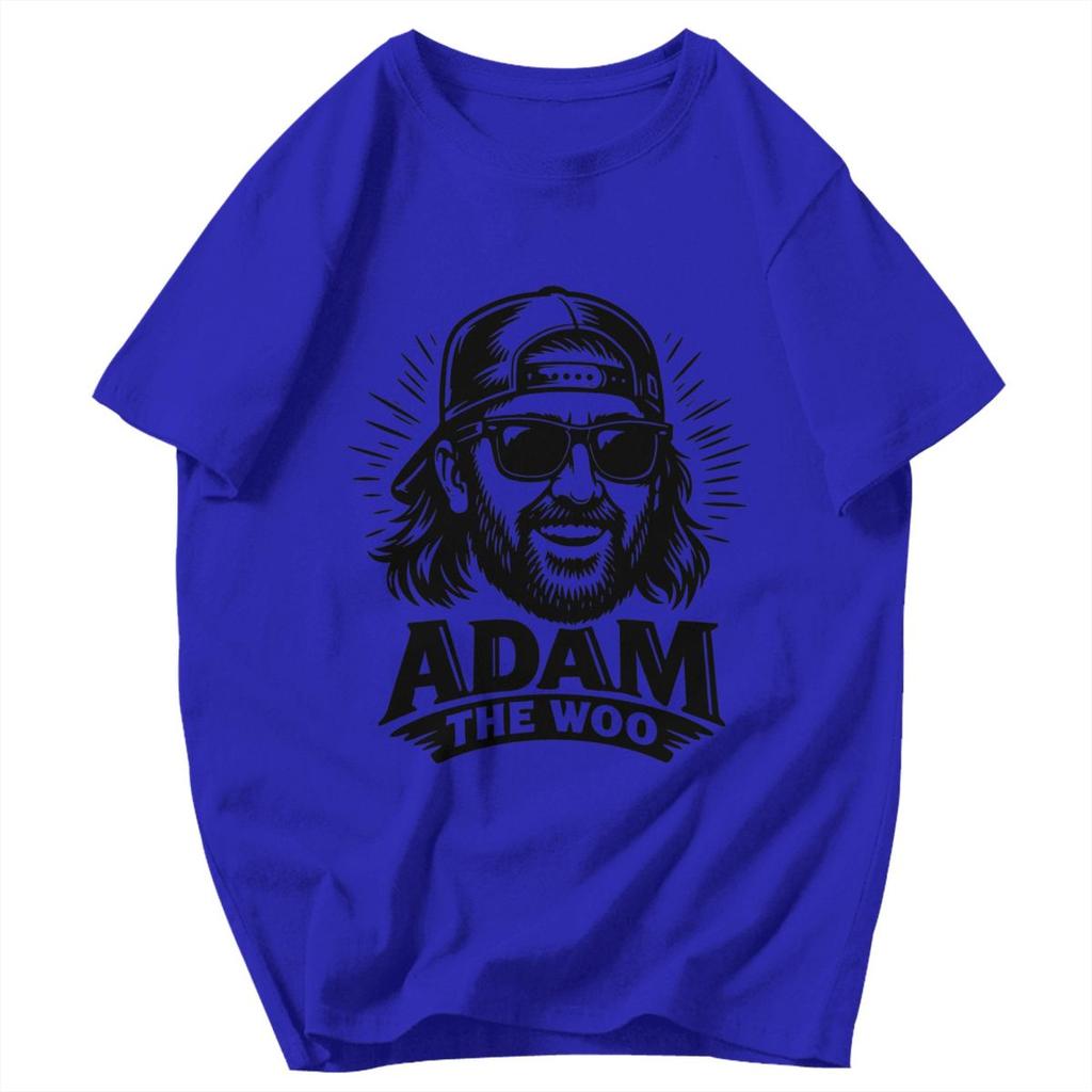 Men T Shirt Adam The Woo RIP Awesome Summer Y2K Graphic Tees Unisex Clothes T Shirts