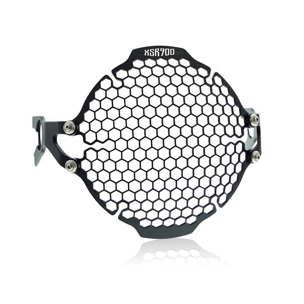 Motorcycle Headlight Cowl For Yamaha XSR900 XSR 900 2016-   2018 2017 Headlight Guard Grille Protector