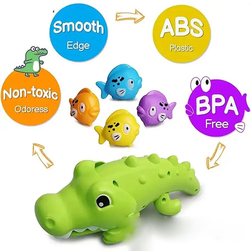 Eating Small Fish Water Playing Toys Big Crocodile Crocodile Water Toy  Swimming Pool