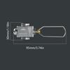 Function Gas Inflator Pressure Relief For Multiple Canisters