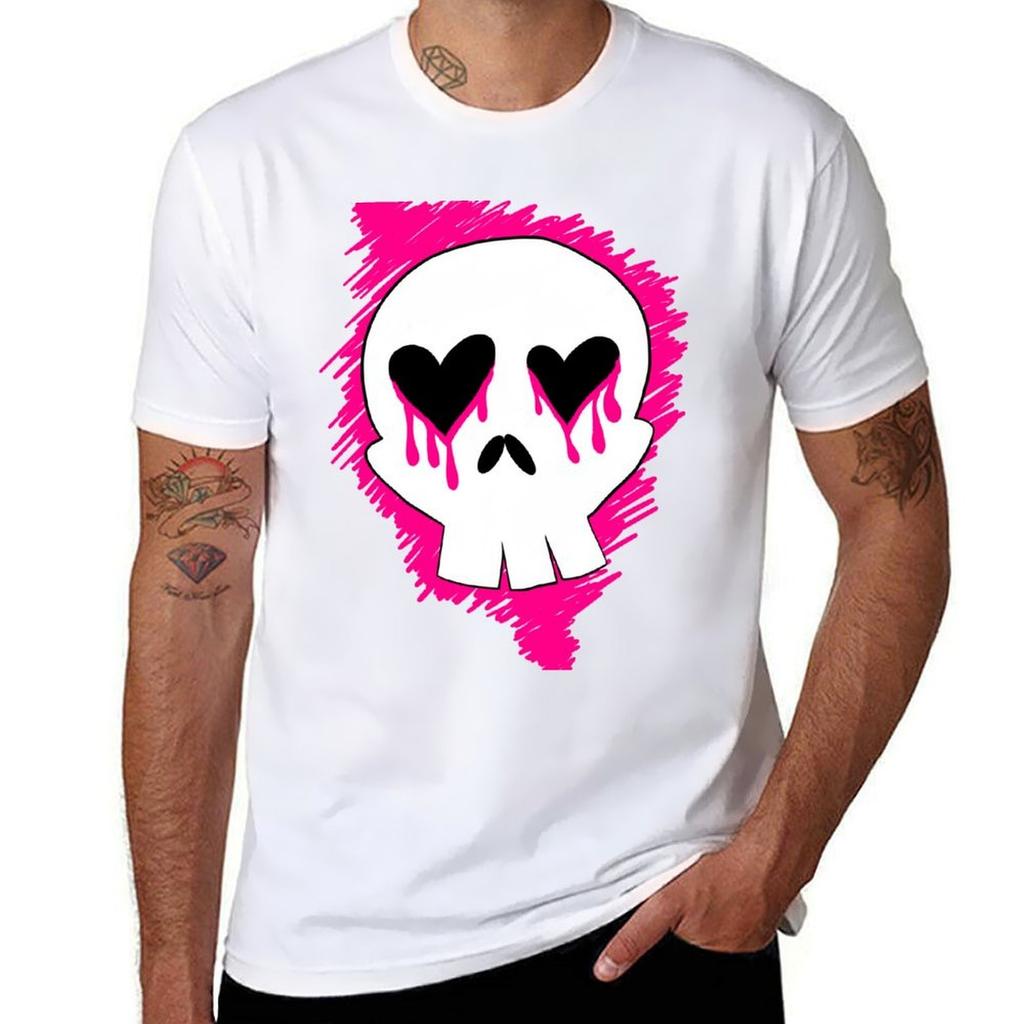 Emo Skull Tshirt Unisex T Shirt Graphic Tshirt