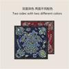 70CM Handmade Double-Side Printed Imitation Silk Scarf Roll Edge Luxury Pattern High Quality Women Scarf Wraps Echarpes Foulards
