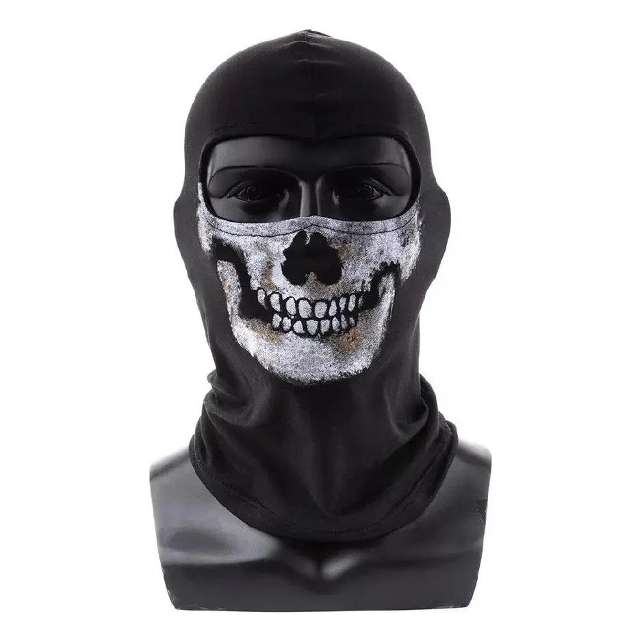 Máscara Balaclava Skull Mw2 Ghost Riley Cosplay Cod