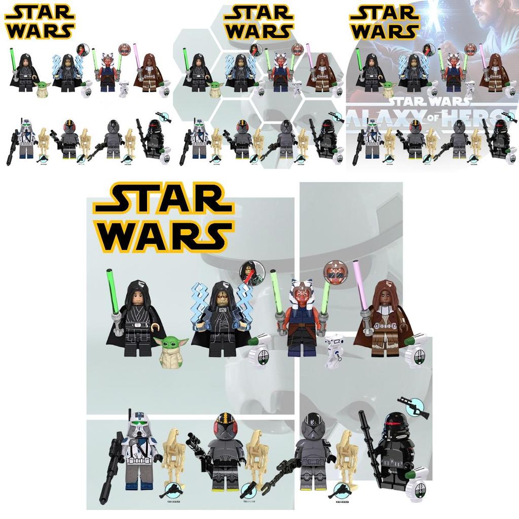 Children's Toy Tv6105 Star Wars Luke Skywalker Palpatine Legion Command Assembling Building Blocks Figure Mask