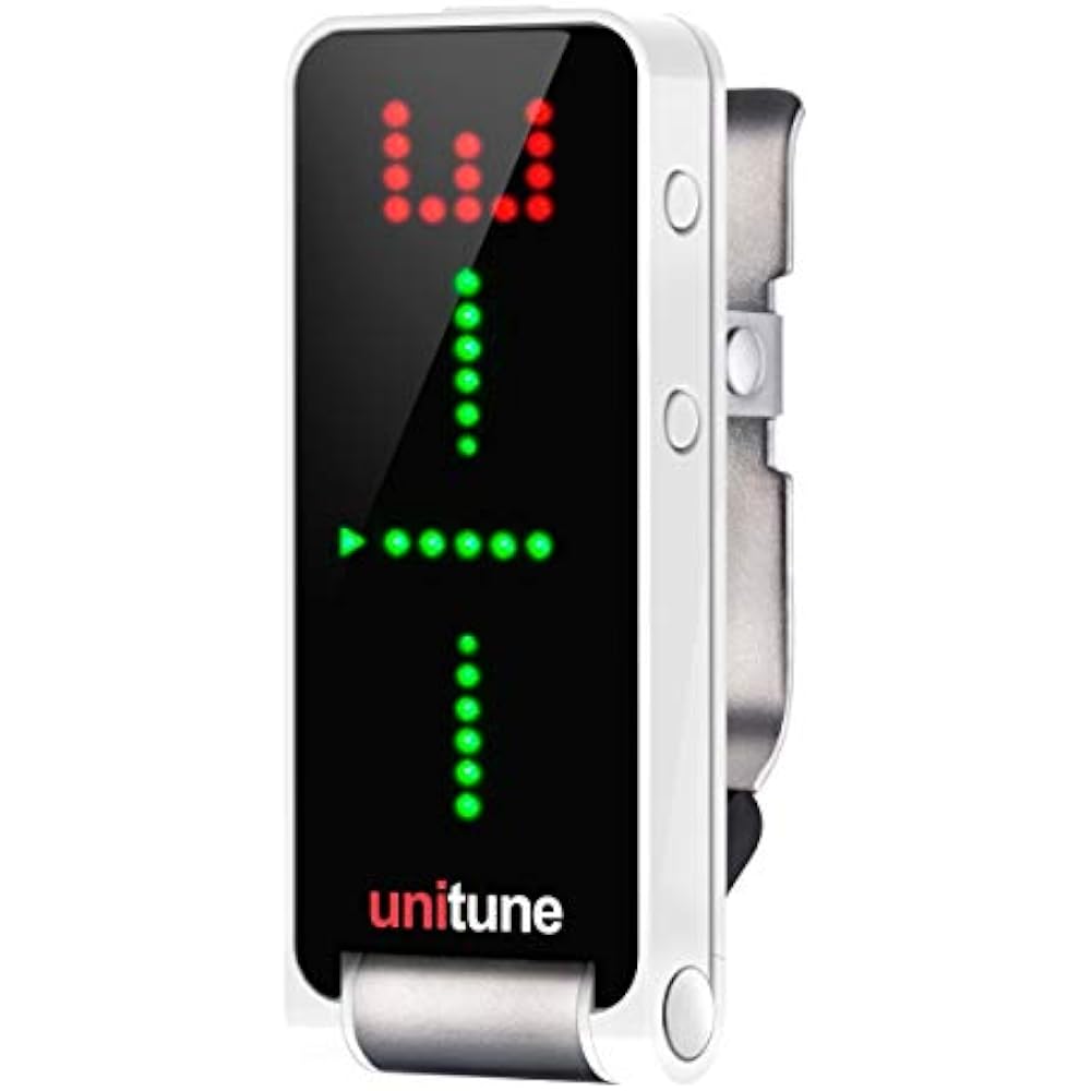 TC ELECTRONIC CLIP TUNER UNITUNE CLIP WHITE