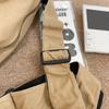 4-Color Large Capacity Canvas Crossbody Hobo Bag - Durable, Adjustable, Trendy Sling