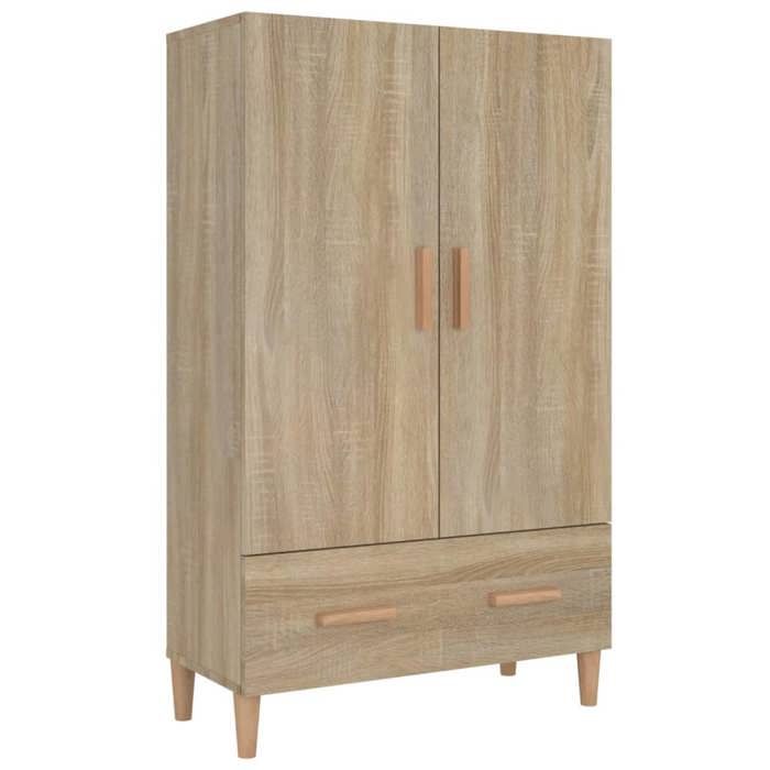 *NEW Enfilade Commode intérieure - Buffet haut Chêne sonoma 70x31x115 cm Classique - Bois d'ingénierie CL80543