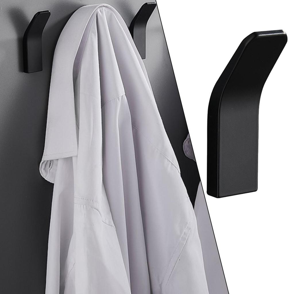 5 High Strength Aluminum Self Wall Hooks Hanger Holder for Clothes, Bag, Towel, Hook, Organizer