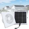 Solar Ventilation Fan 8W Panel Outdoor Shed  Window Air Distribution Blower