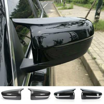 2ks Auto Bright Black Výměna krytu bočního zpětného zrcátka pro BMW řady 5 G11 G12 G30 G38