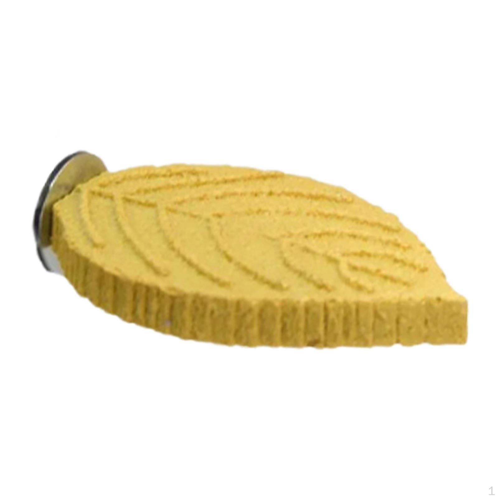 

Bird Cage Perch for Parrots And Small Birds with Resin Paw Grinding Station жёлтый