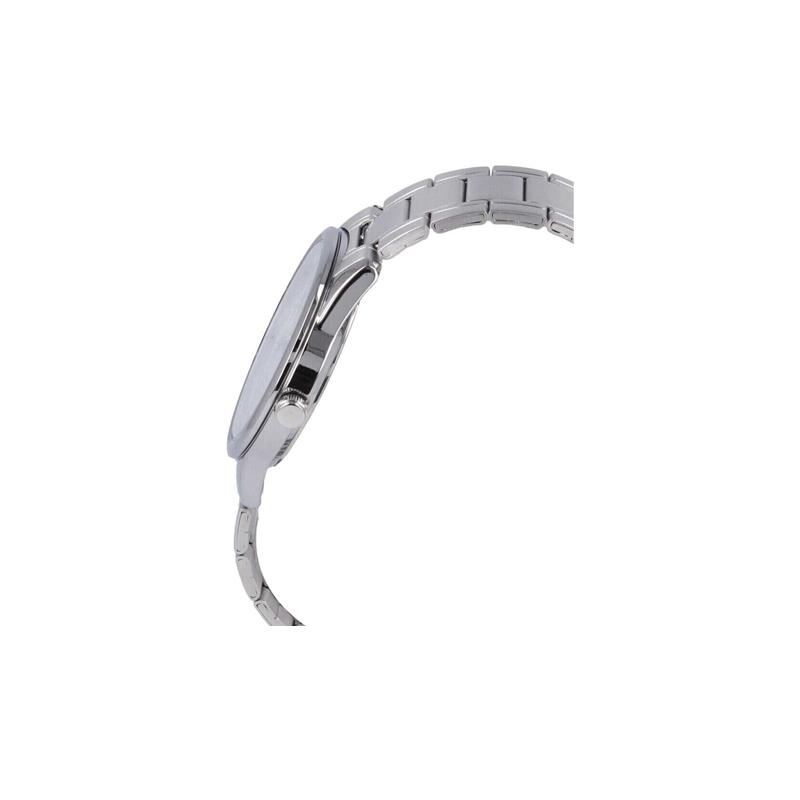 Casio STANDARD series classic simple small round watch retro business fashion quartz movement stainless steel strap Japanese and Korean MTP-V005D-7B5