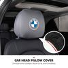 QAED6 For BMW Car Seat Headrest Pillow Cover Dust Dirty-proof Protective Cover Accessories E46 E90 E60 F10 E39 F30 E36 E87 E90 E30 E53