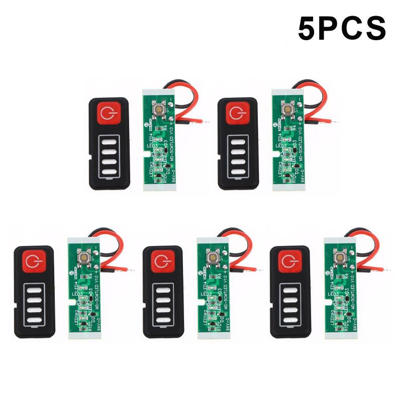 1/3/5Pcs 5S 18V 21V Li-Battery Display Power Display Board Led Display Electric Drill Screwdriver Battery Capacity Indicator