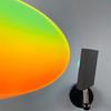 DurableSunset Light Photo Projection Wall Light Rainbow Atmosphere Sunset Decoration Bedside Sunset Red Wall Light