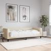 Vidaxl Sofa Z Materacem Do Spania, Kremowa, 80X200 Cm, Tkanina