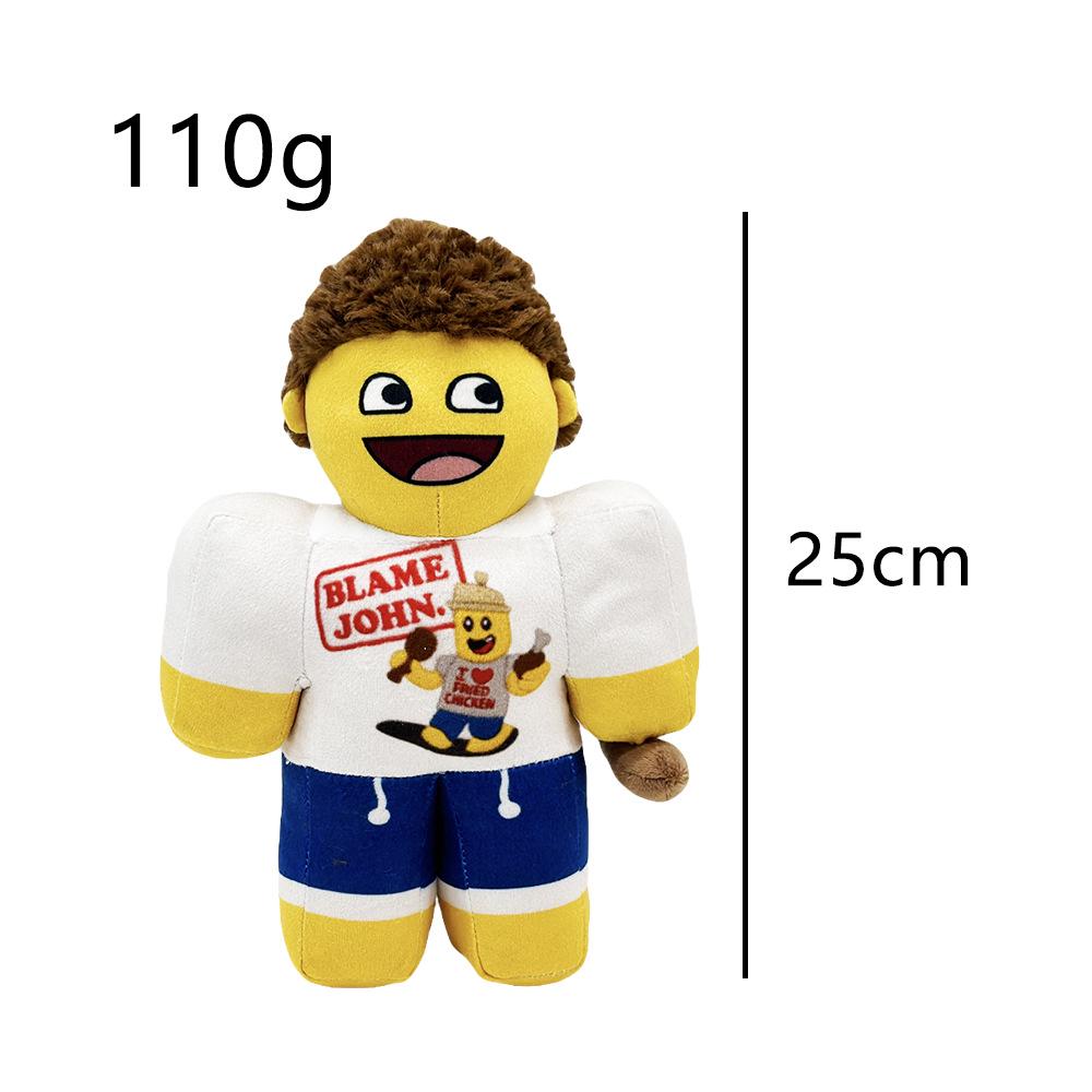 New Cross-Border Plush Forgotten Game: Explosion Head Robot 25 cm