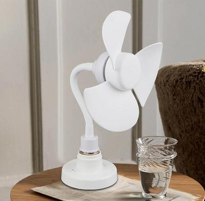 Ventilateur de Table Mini Ventilateur 10W E27 Ventilateurs de Plafond Plafond Intérieur Chambre Cuisine Dortoir Salon Bureau Lustre Ventilateur de Refroidissement