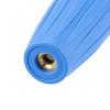 4000 PSI High-Pressure Rotating Turbine Washer Nozzle with Ceramic Core & Aluminum Shell.