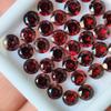 5 Mm Round Cut Natural Red Garnet Gemstone Lot, Healing Gemstones Lot.