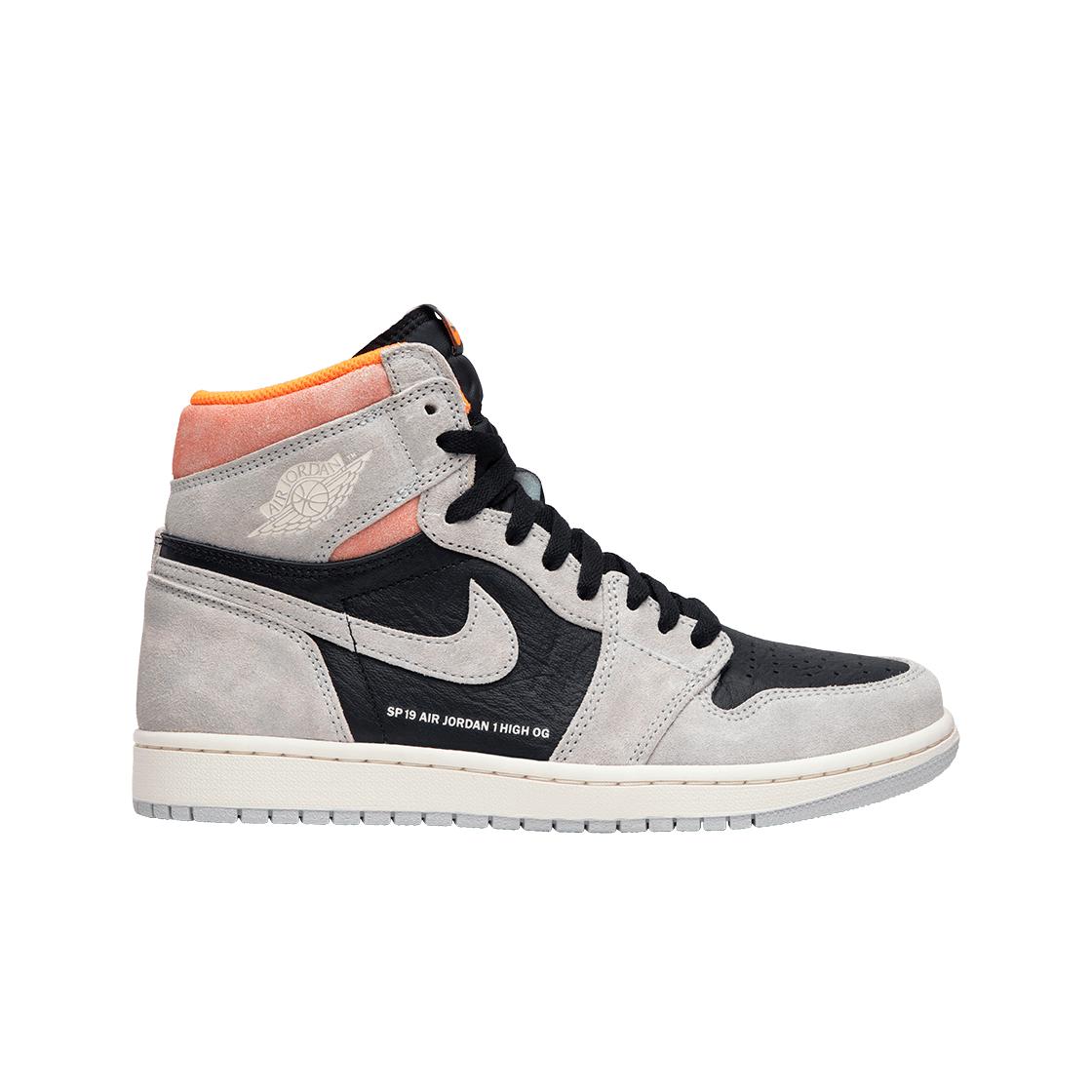 

Jordan 1 Retro High Neutral Grey Hyper Crimson 290