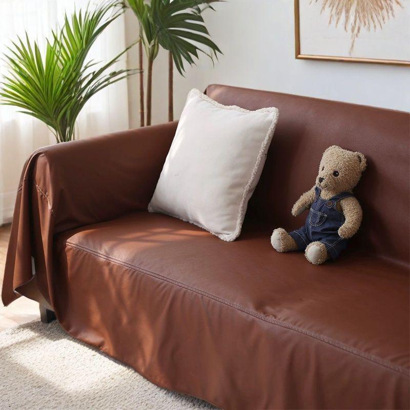 Waterproof, Non-slip, All-Season Pet Sofa Cover - Urine & Cat Hair Resistant Tech Fabric. Single-seater (Small) [180-130]