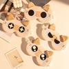 Soft Breathable Fabric Eye Mask Breathable Light Blocking Eye Cover Cat Ear Eye Mask  Noon Break