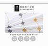 Memory Foam Alternative Pillow Neck Support Single Size 48x74cm Breathable Fiber Filling Hotel Dorm Home Use