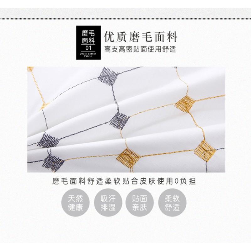 Memory Foam Alternative Pillow Neck Support Single Size 48x74cm Breathable Fiber Filling Hotel Dorm Home Use