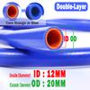ID 6-25mm Silicone Hose Heat Resistant High Presure Automotive Cylinder Vacuum Tube double-layer warm air water pipe rubber hose