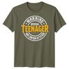 Official Teenager Warning May Contain Attitude Teen Unisex Graphic Tee Unisexs Top