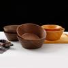 Luxurious Melamine Wood Grain Ramen Bowl Japanese Deepened Rice Bowl Simulation Large Capacity Salad Mixing Basin Restaurant