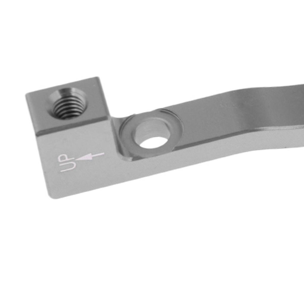Disc Brake Adapter, Aluminum Alloy, CNC Machined, Mounting Bracket, Mountain Bike Caliper