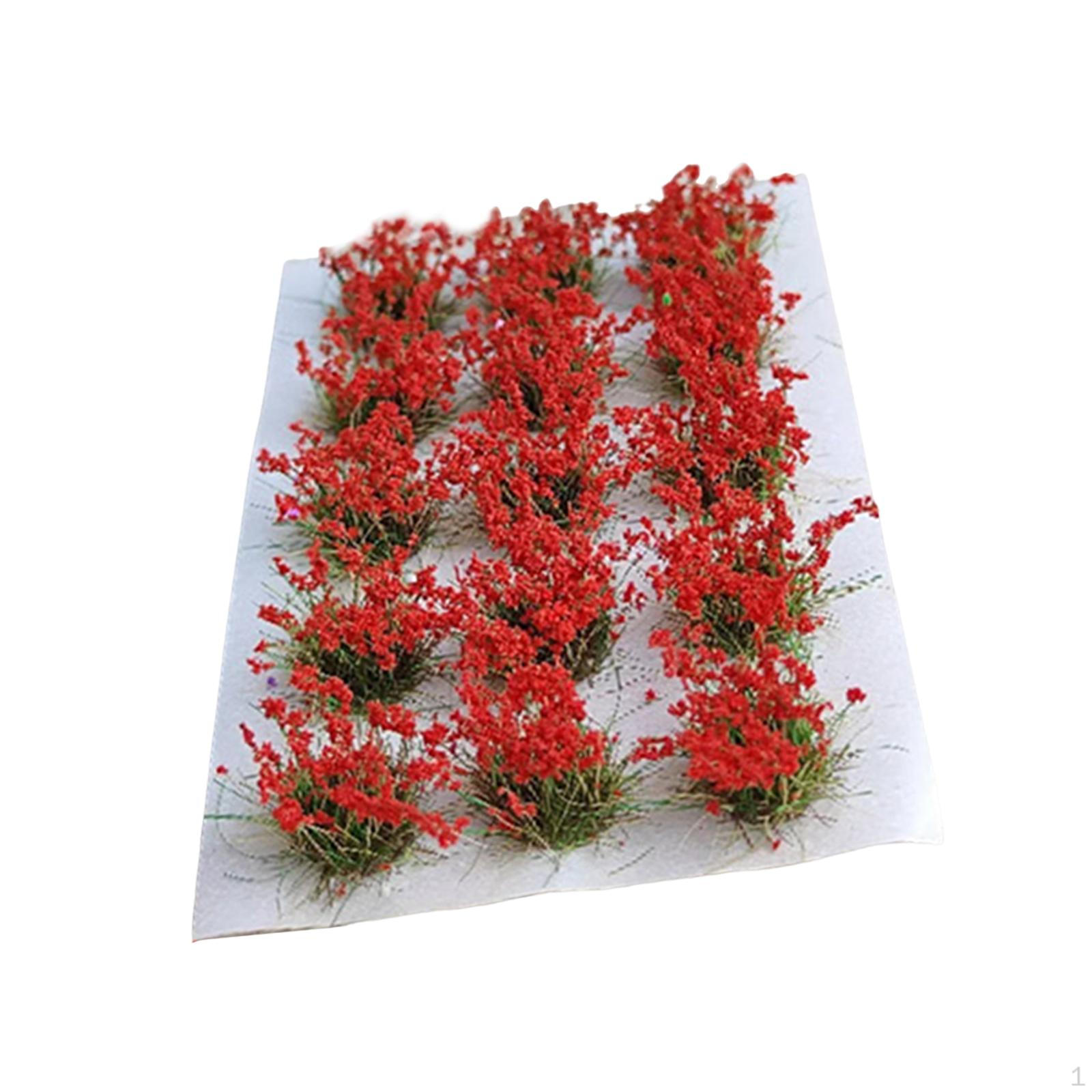 

Пучки искусственной травы для украшения модельного ландшафта Red