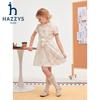 HAZZYS Girls' Sweet Plaid Shirt Dress