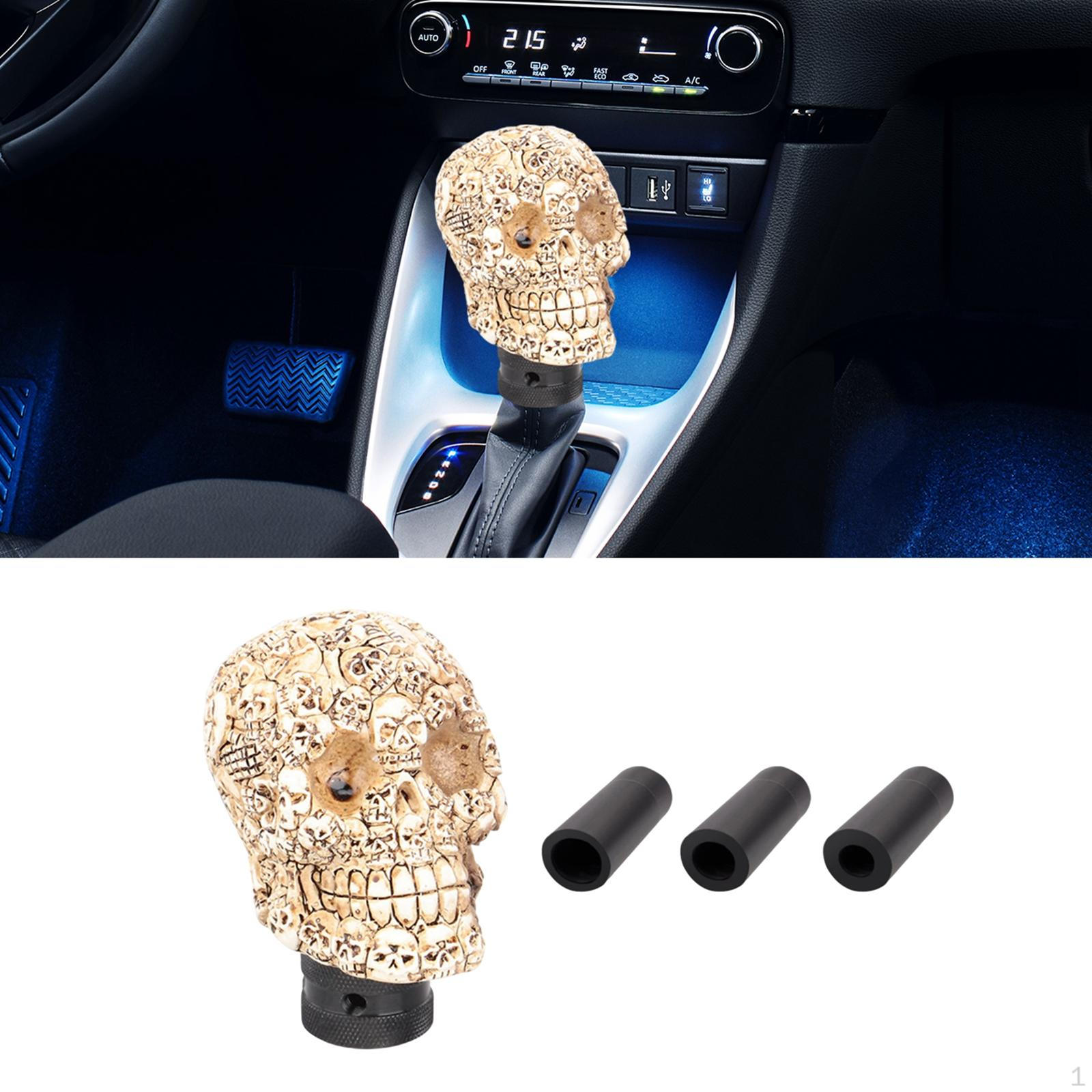 

Голова черепа. Ручка ручного перемикання передач. Автомобільні запчастини. Висока продуктивність бежевий