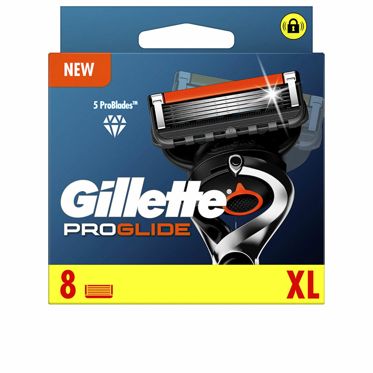 

Бритвенные лезвия Gillette Fusion Proglide (8 единиц)