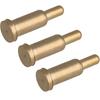 Mxfans Golden Plating Copper Spring Pogo Pins Probes 2mm Dia 6mm Height Pack of 100