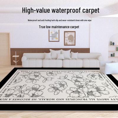 Moquette moderna a pelo bouclé francese: Design Orientale per Soggiorno, Camera da Letto, Studio o Comodino