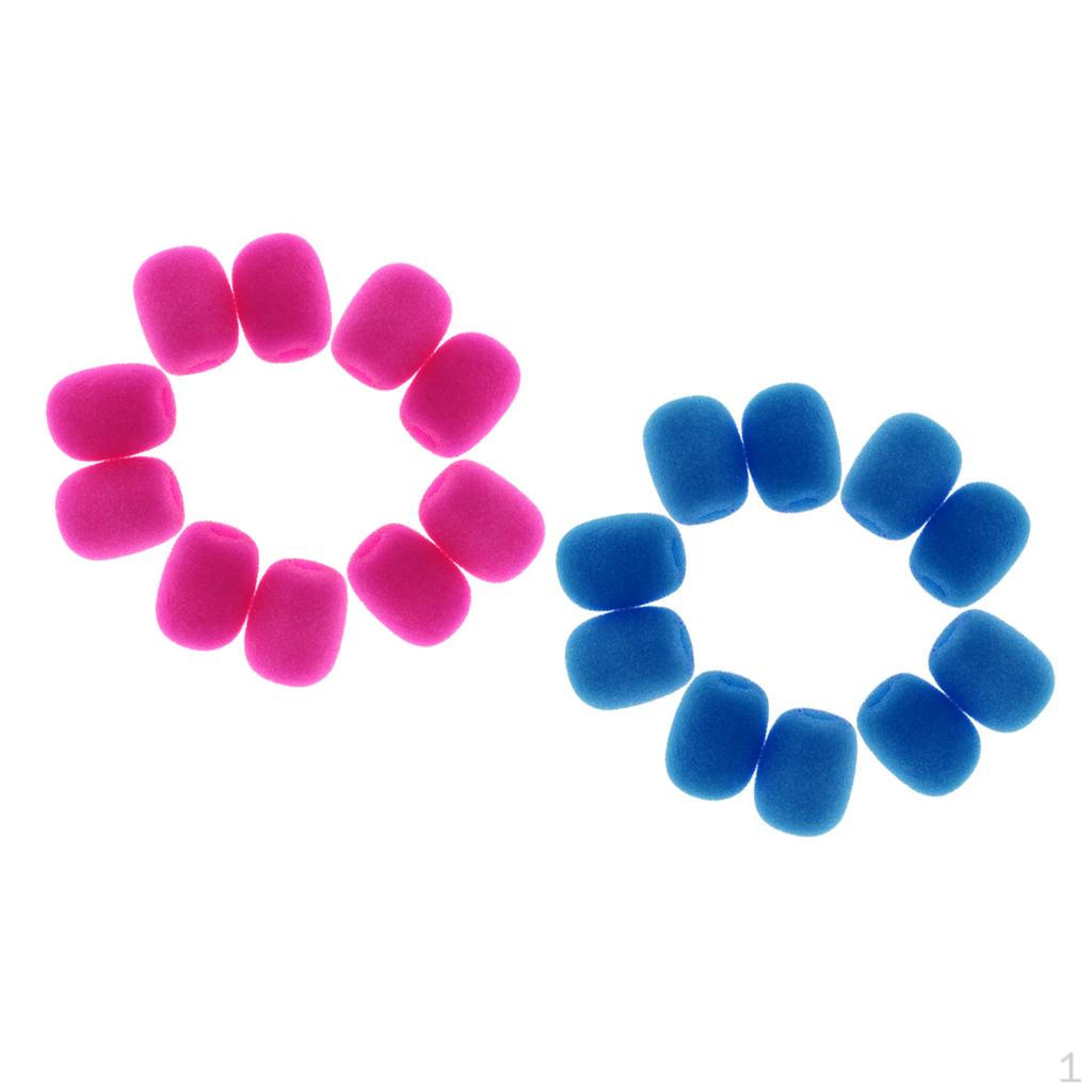 20 Pcs Of Pack Mini Microphone Sponge Windscreen Mic