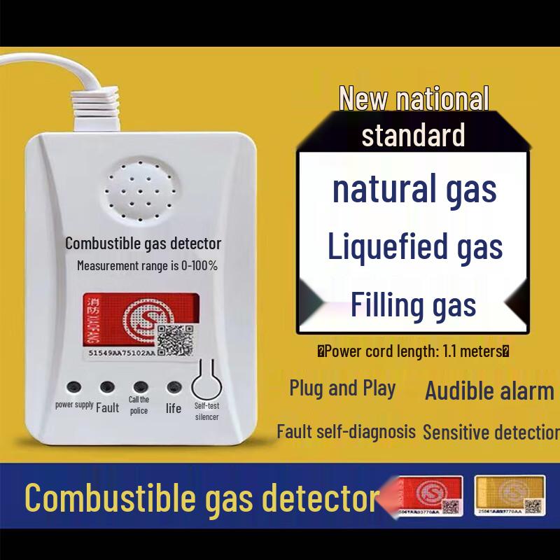 Refleck Gas Leak Detector with Automatic Shut-off Valve